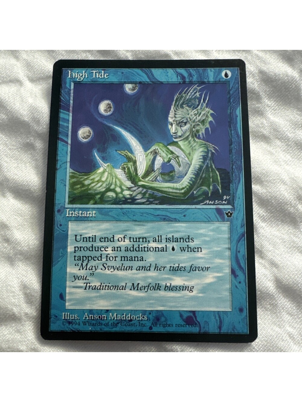 MTG High Tide Fallen Empires 18b Regular Common -